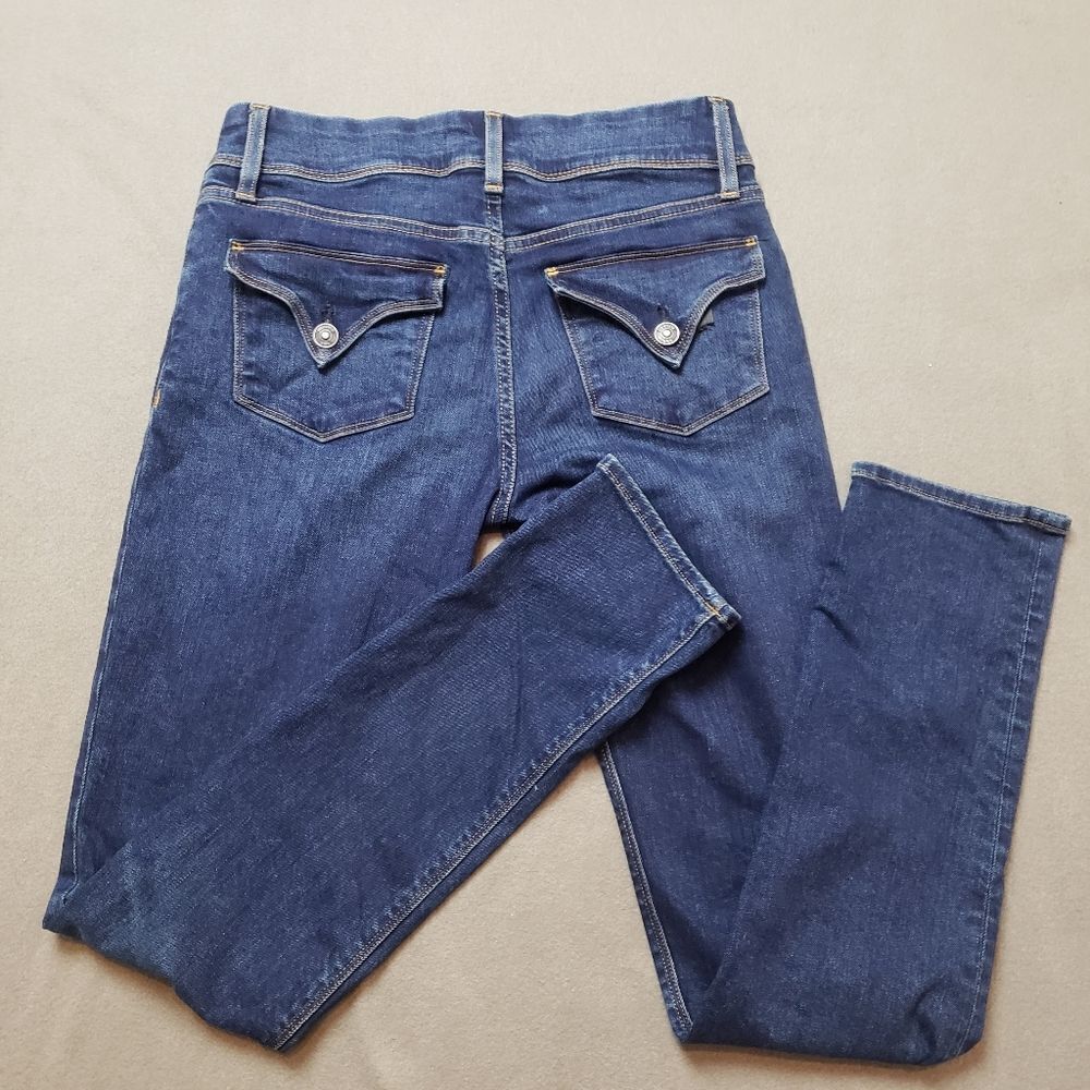 Hudson jeans collin skinny flap pocket jeans